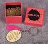 Inkdotpot Key Chain For Anniversary Engraved Wooden Key Holder Housewarming