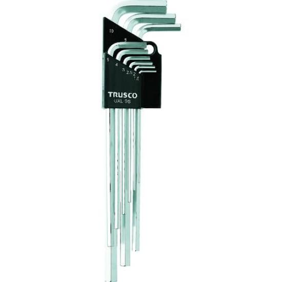 

TRUSCO Long Hex Wrench Set of 9 x 5S GXL-9S [Case Sold]