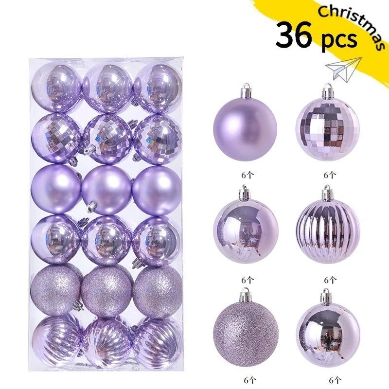 24/36Pcs 3/4cm Christmas Balls Decoration Christmas Tree Ornaments Xmas Hanging Pendants Home Party Navidad Decor New Year Gifts