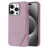 For iPhone 15 Pro Max Case Compatible with MagSafe Kickstand TPU + PU Leather Phone Cover
