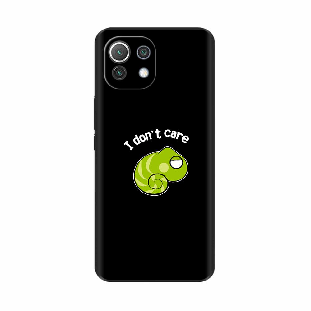 For Xiaomi Mi 11 Lite 5G NE Case Painted Soft Silicon Phone Back Cover For Xiomi Mi 11 Lite Case Mi 11 Lite Mi11 11i Shell Cover