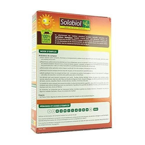 Activateur de compost naturel pret a l'emploi 900g - SOLABIOL