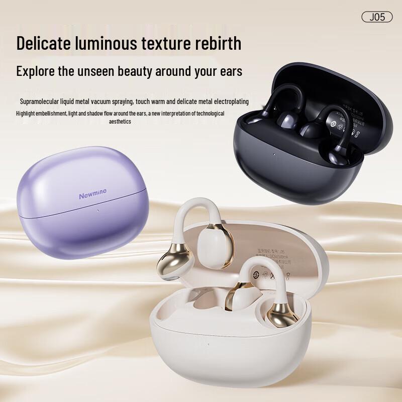 Newmine OWS-J05 Clip-on Bluetooth Earphones