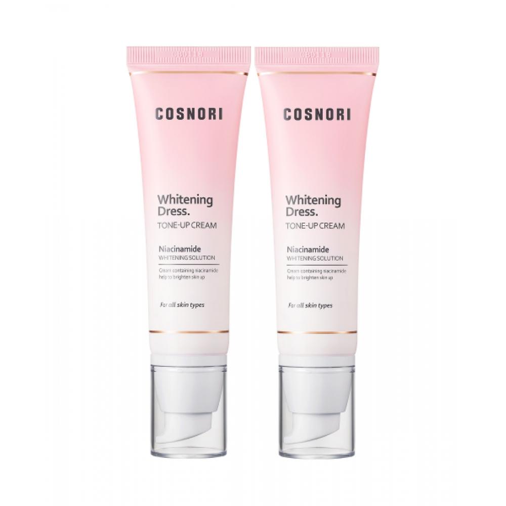 Cossori Whitening Dress Whitening Tone Up Cream 2 Pcs