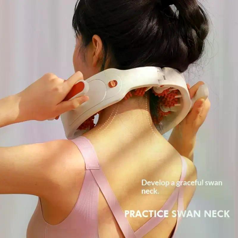 Ring Leg Massager Massage Roller Detachable Handles For Full Body Neck Shoulder Abdominal Muscle Slimming Relaxation
