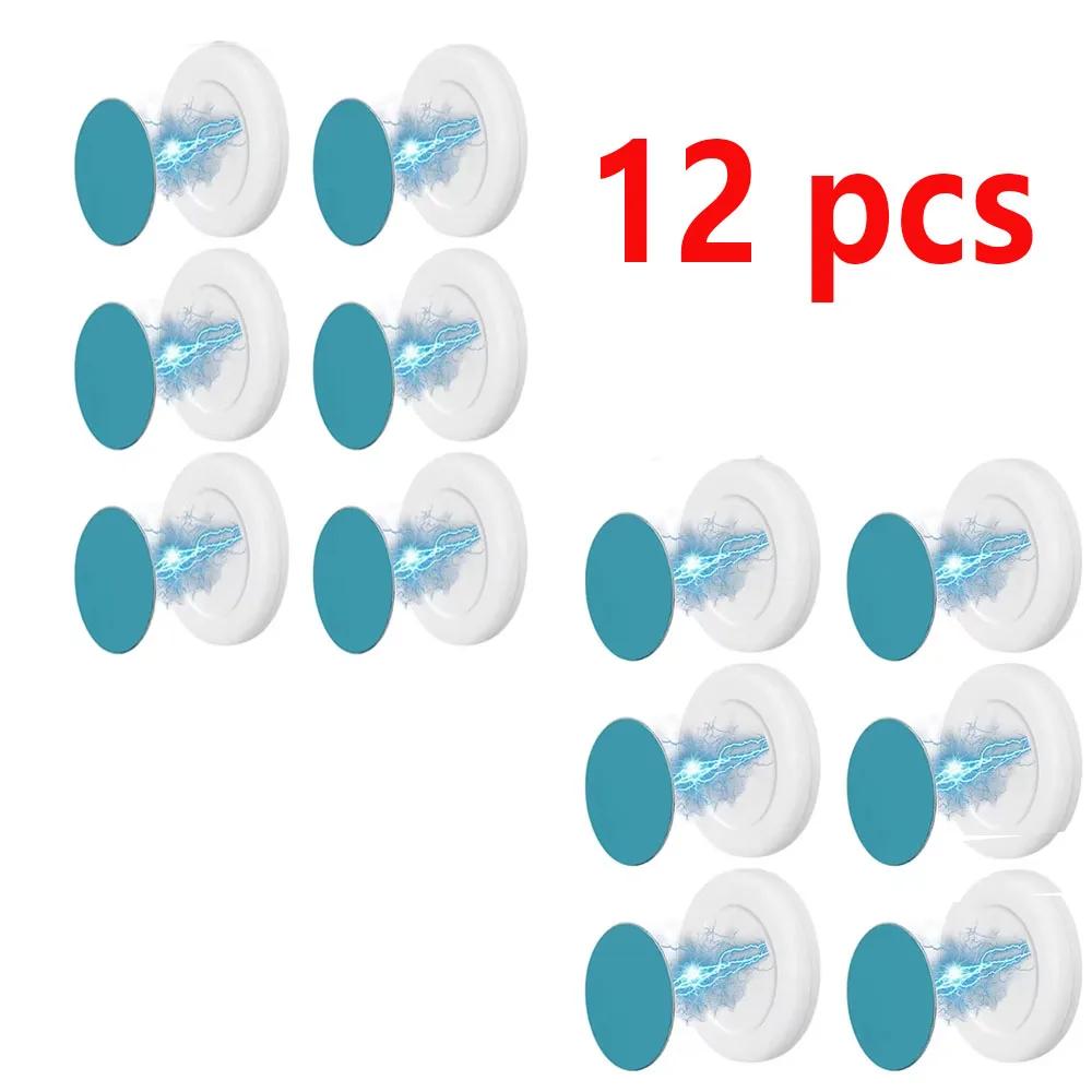 Magnetic Hooks Wall Mounted Remote Control Magnet Holder Key Anti-Lost Router Socket Organizer Hook Mini Home Storage