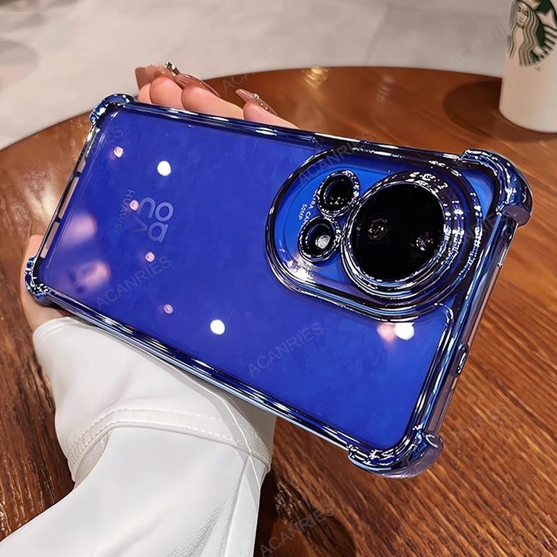 

Четыре угла утолщение ударопрочное покрытие силиконовый мягкий чехол для Huawei Nova 12 Ultra 11 Pro 12s 10 9 8 7 SE 5 6 крышка Nova12 Nova 12