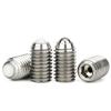 M6 M8 M10 M12 M16 Thread Stainless Steel/POM Ball Roller Bearing Hex Socket Spring Ball Plunger Grub Point Set Screw Bolt For Conveyor