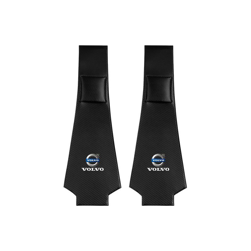 Copertura per Poggiatesta Sedile Auto in Pelle Anti-sporco Protezione Cuscino per Collo Per Volvo C70 S60 S80 S90 V40 V50 V60 V90 XC40 XC60 XC70 XC90