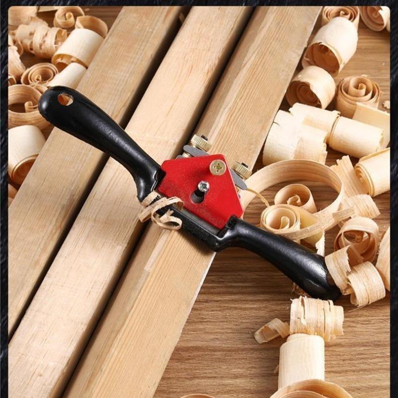 Adjustable Double Wire Iron Planer Straight Edge Trimming Woodworking Bird Trimming Household Handmade Planing Woodworking Tools