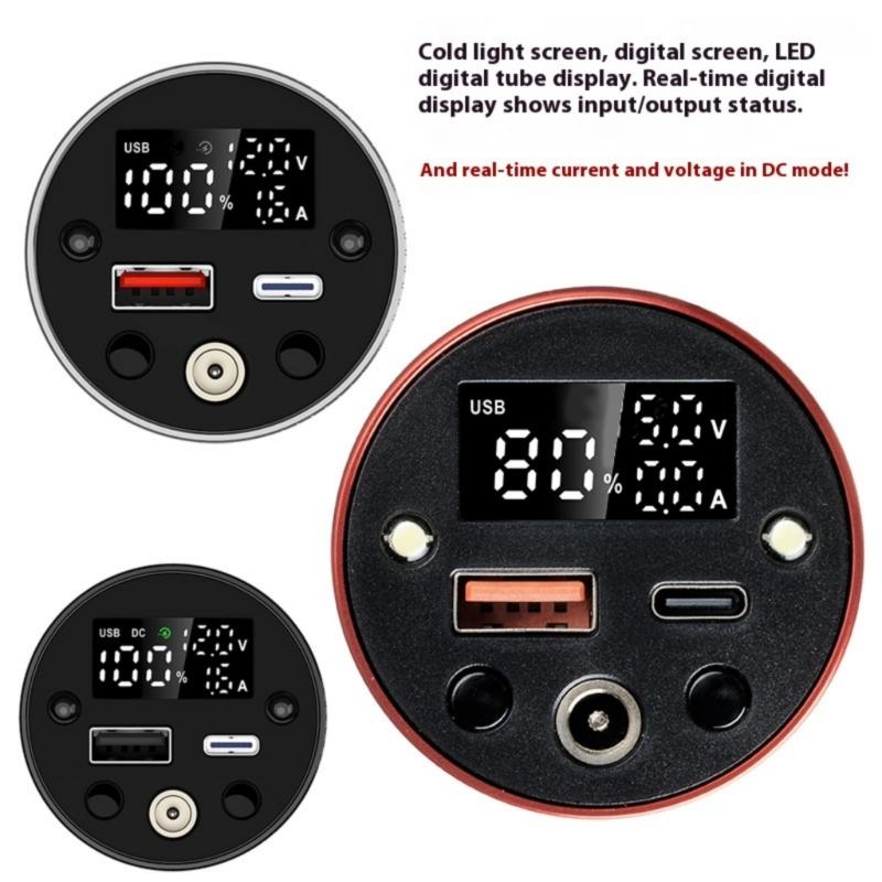 Hochbelastbares 46950 Batteriegehäuse mit einstellbarem Ausgang und Mehrprotokoll-Ladung für elektronische Geräte