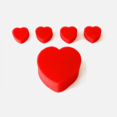 Sponge Hearts Valentine Wedding Close Up Magic Trick Magic Accessories Child Toys