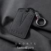 Tesla Key Card Holder for Model 3/Y - Stylish Suede Bag for Men and Women