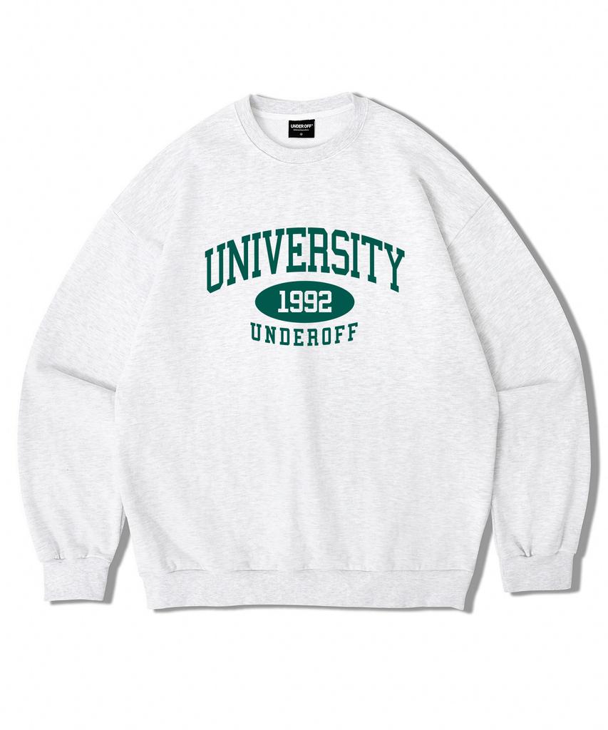 UNDEROFF Authentic Relaxed University Sweatshirt Green