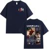 Rapper Luar La L Musikalbum L3TRA T-Shirts Herren Damen Hip Hop Mode Kurzarm-T-Shirts Vintage Oversized T-Shirt Streetwear