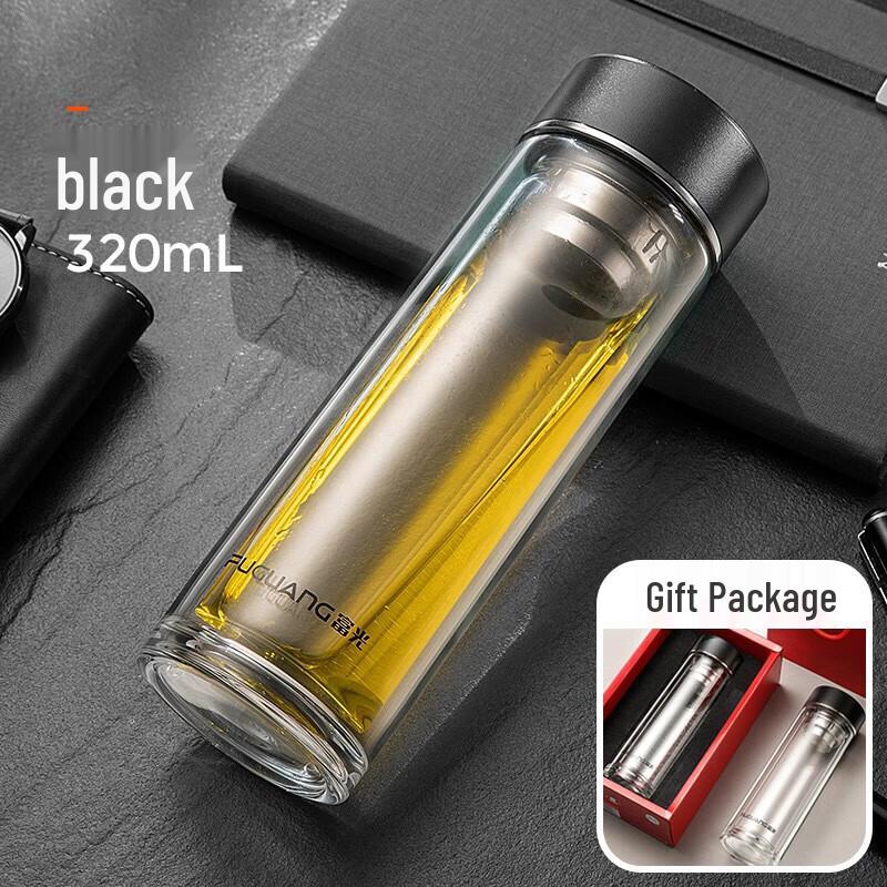 

Fuguang Double-Layer Borosilicate Glass Tea Water Cup