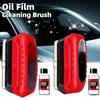 Car Glass Oil Film Cleaning Brush Agent Powerful Windshield Cleaner Rain Fog Proof Glass Sponge Water Spots Auto Removal Oil