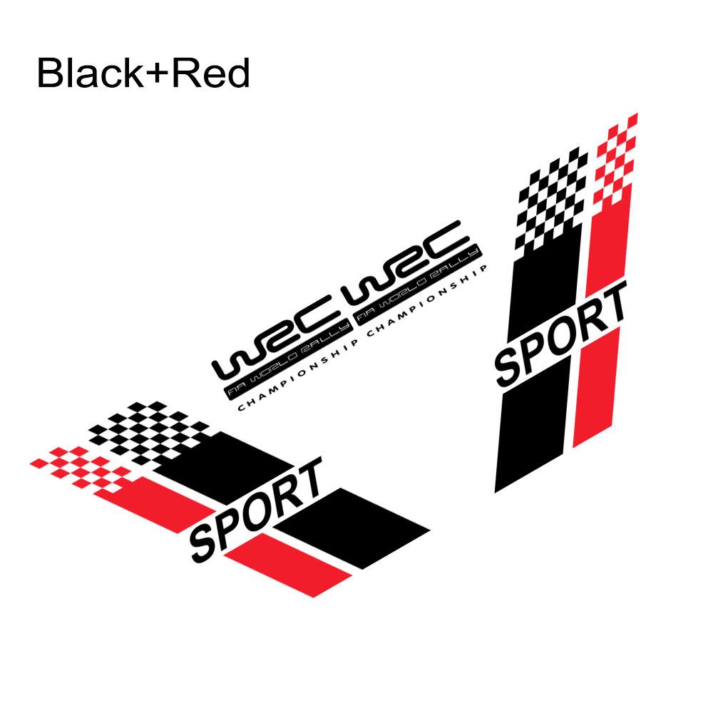Car Both Side Stickers For Ford Focus 2 3 MK2 MK3 Auto Racing Sports Styling Vinyl Film Decor Decals Auto Tuning Accessories
