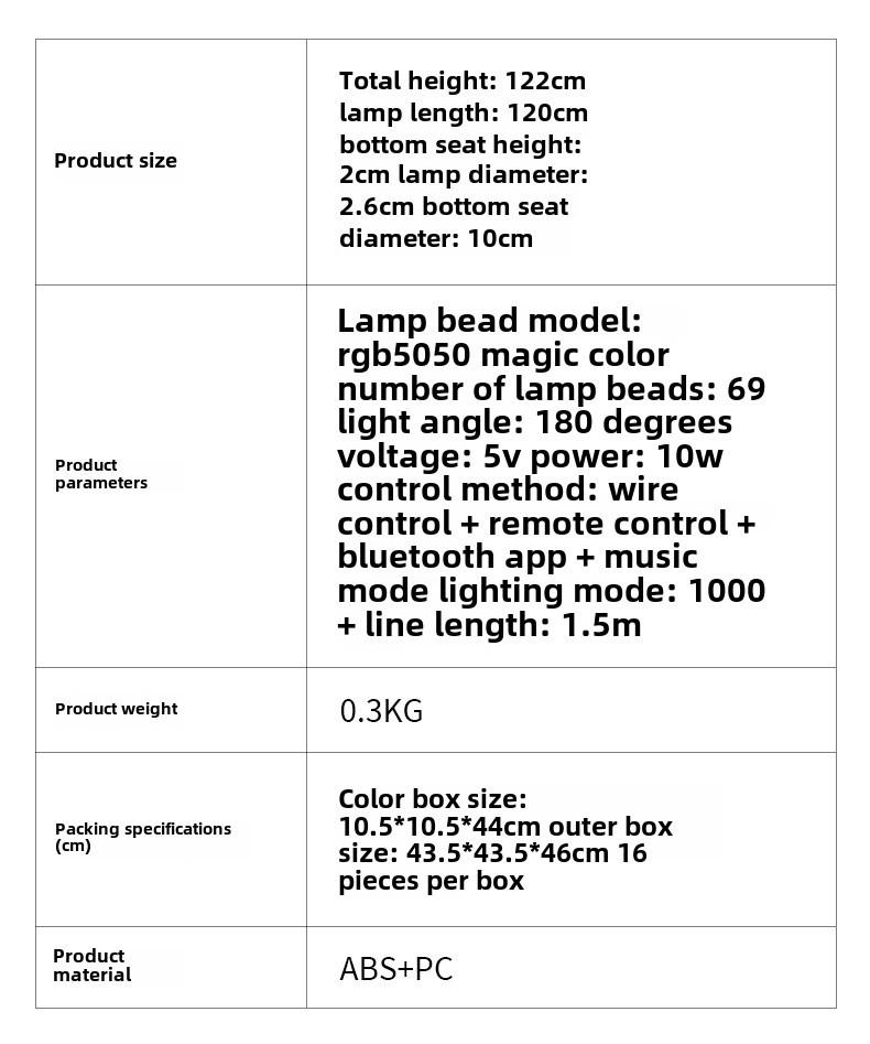 RGB Fantasy Corner Floor Lamp: Music Rhythm Atmosphere Light for Living Room & Bedroom