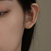Less Is More 14K Gold Dots Earring