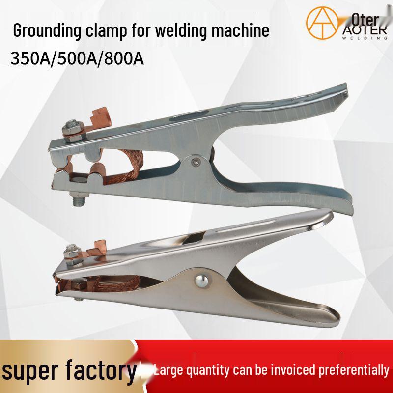 Dutch American Welding Machine Ground Clamp 300/500/800A Gas Shielded Torch Earthing Clip