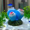 Decorative Aquarium Bubble Stone Bubbler Shell Resin Volcano Coral Air Pump Bubbler