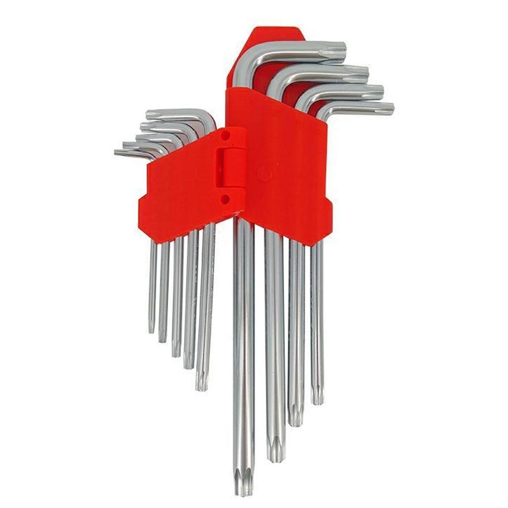 AW Tools Black Line Torx Keys Set (Pack of 9)