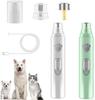 2-Speed 3-Mode Portable Electric Pet Nail Grinder, USB Rechargeable Cat Dog Claw Trimmer for Small Medium Large Pets
