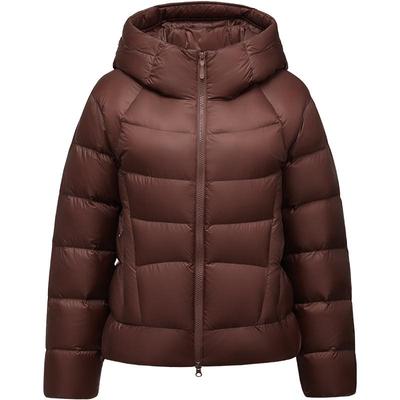 Women's Short Hooded Puffer Down Jacket 560376A