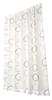 Univer Lace W Circle 100cm Wide X 198cm Set of 2 Curtains, Voile, Brown, Long,