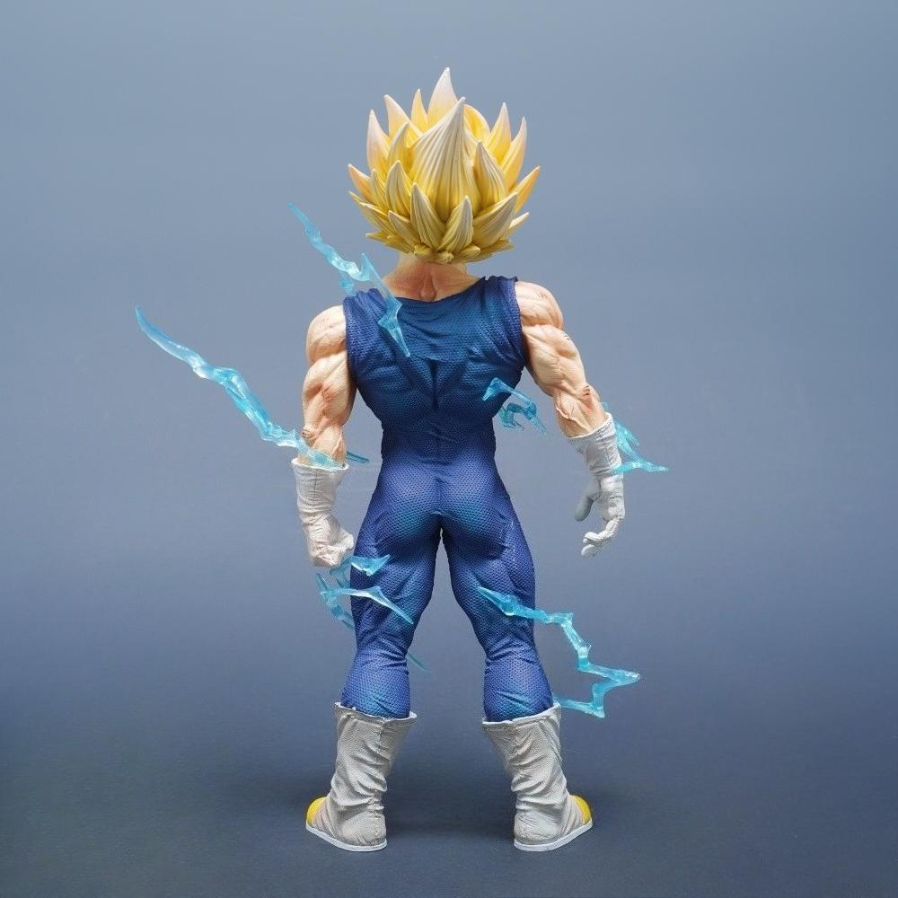 27cm/10.63in Anime Dragon Ball Figure Majin Vegeta Action Figures Pvc Statue Desktop Ornamen Collection Model Toys Gifts Round Sensory Compression