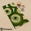 Green Circle Abstract Art Microfiber Beach Towel Quick Dry Sand Free Oversized Soft Absorbent Bath Towel for Swimming Travel Gym