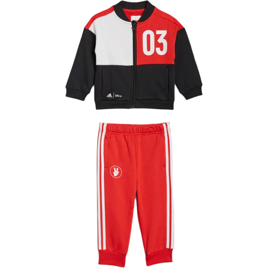 Adidas Casual Sportswear Disney Red/Black Infant And Toddler GT9476 104