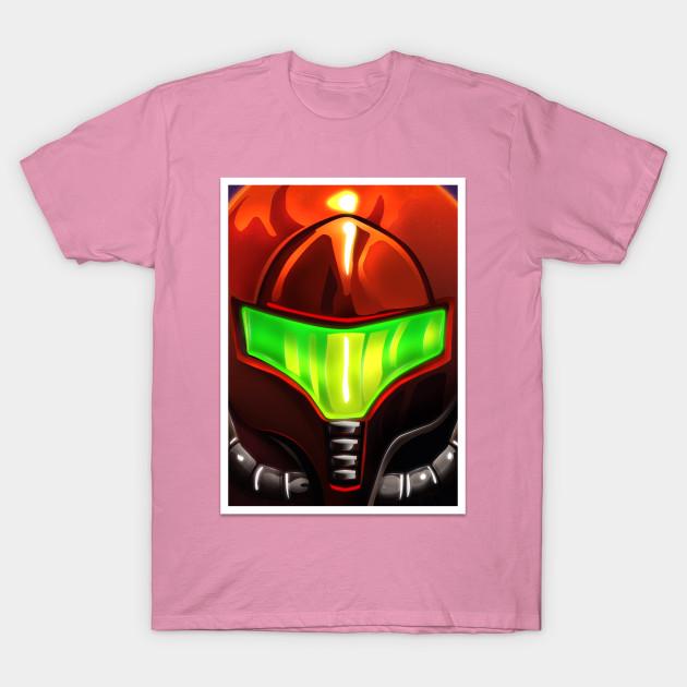 T-Shirt Damen Samus Harajuku Print Kawaii T-Shirt Sommer Kurzarm Damen T-Shirt Top Tee