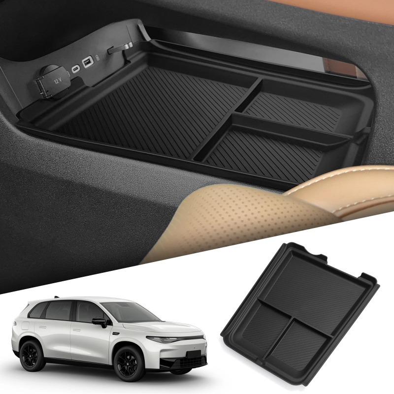 For Leapmotor C10 2024 2025 Car Interior Accessories Storage Tray Organizer Case Center Console Lower Storage Box