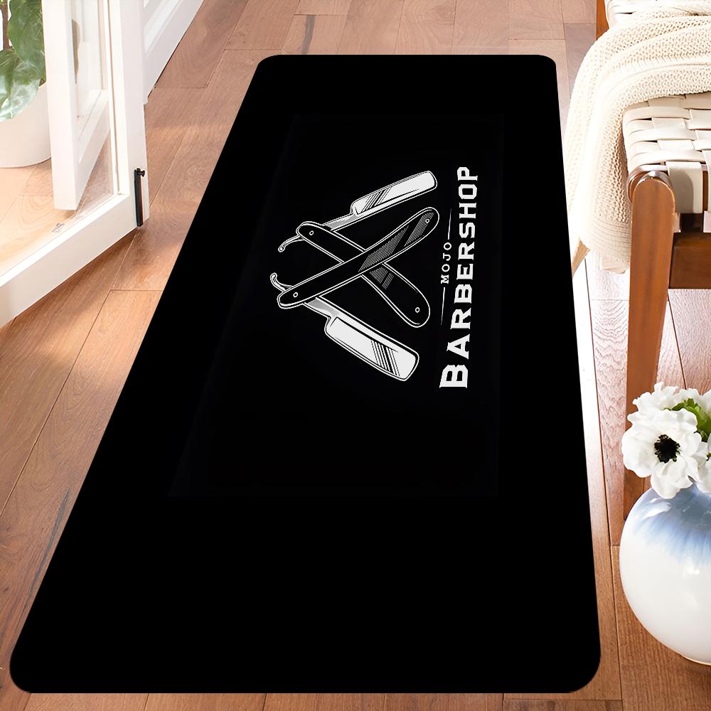 Vintage Sign Expert Barber Shop Floor Mat Non-Slip Laundry Room Mat Laundry Decor Balcony Child Living Room Household Carpets