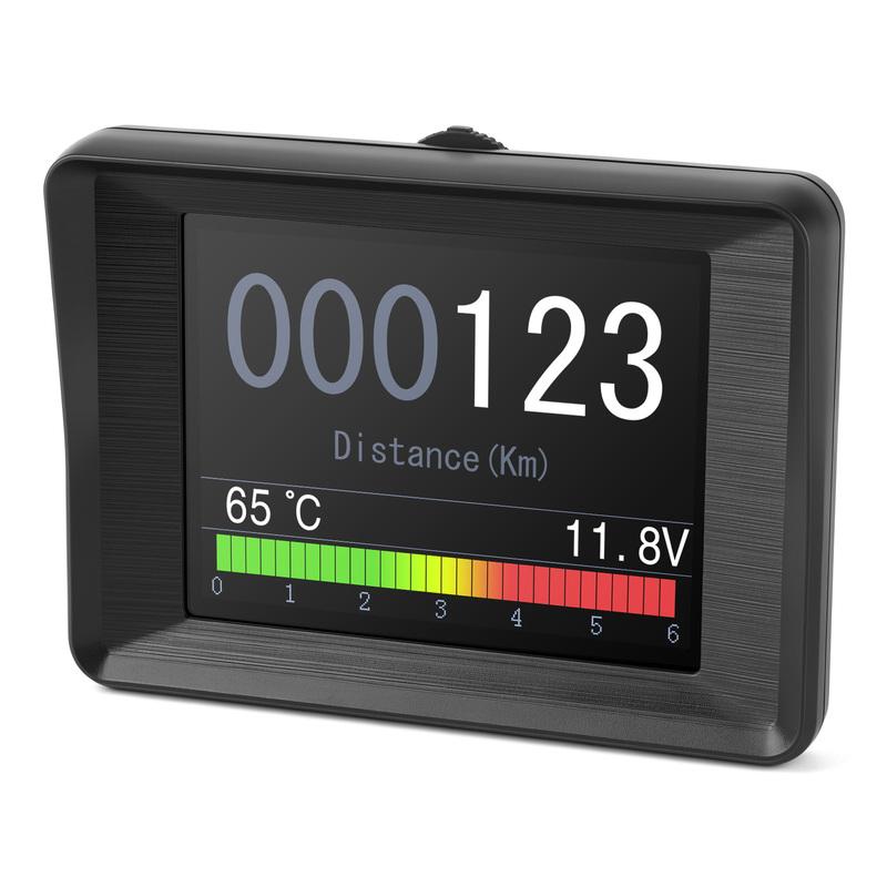 A203 OBD2 On-board Computer Car Head Up Display HUD Digital Speedometer Trip Display Speed Fuel Consumption Temp Gauge Alarm