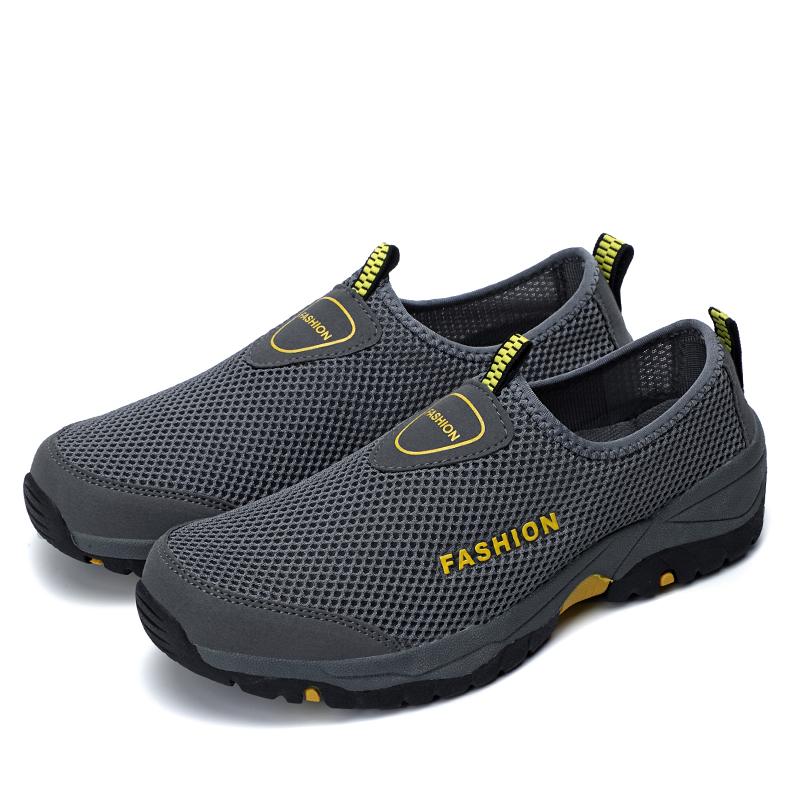 Men's Quick Drying Sandals 2025 Outdoor Sliding Breathable Mesh Shoes Unisex Ankle Sandals Hiking and Mountaineering Summer