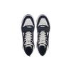 New LiNing Rookie High Dream Chasing Theme Runway Abrasion Resistant Mid Top Vintage Basketball Shoes Men's Black White ABCS055-2