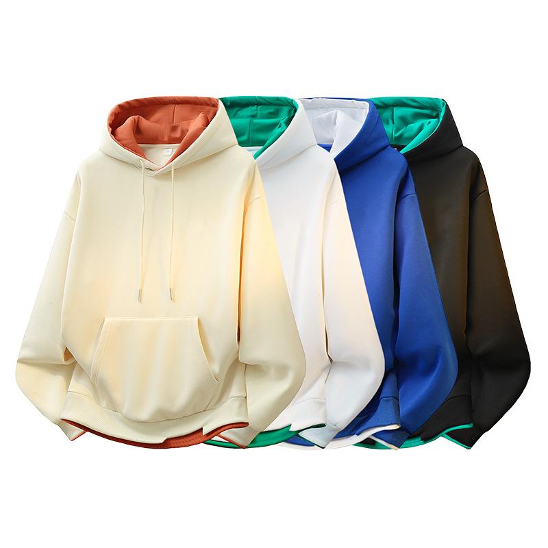 Hooded Sweatshirt, Long Sleeved Men's Spring and Autumn Top, Couple's Loose Casual Versatile Sweatshirt
