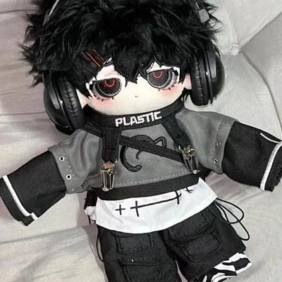 Boneca Melancólica Fofa de 20cm Brinquedos de Pelúcia Figura Pelúcia Macia Fantasia Cosplay Anime Brinquedo para Crianças Presente de Aniversário Natal