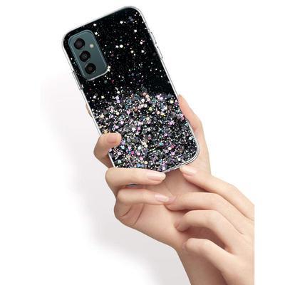 Case for Samsung Galaxy M23 5G / M13, Glittery, Black