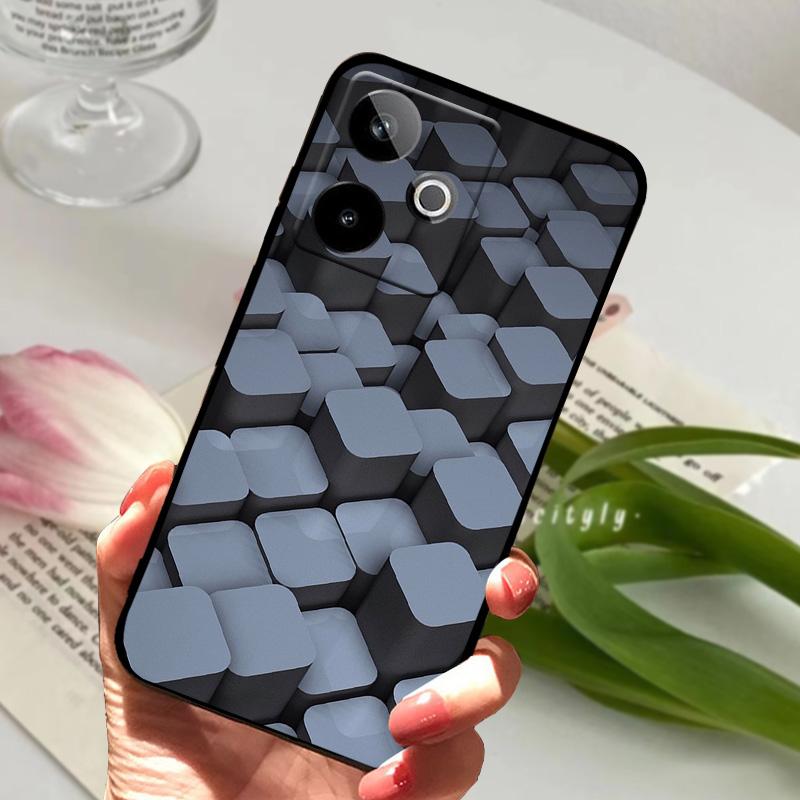 For Realme GT 7 7T Case Fashion Painting Soft Silicone Shell Protection Back Cover For Realme GT7 T Shockproof Funda Coque