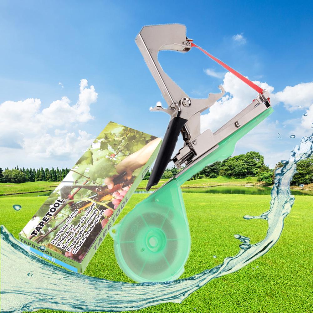 Nový přeshraniční přístroj na vyvazování větví melounů, hroznů a okurek pro sadaře - Pohodlný artefakt pro vyvazování vinné révy.