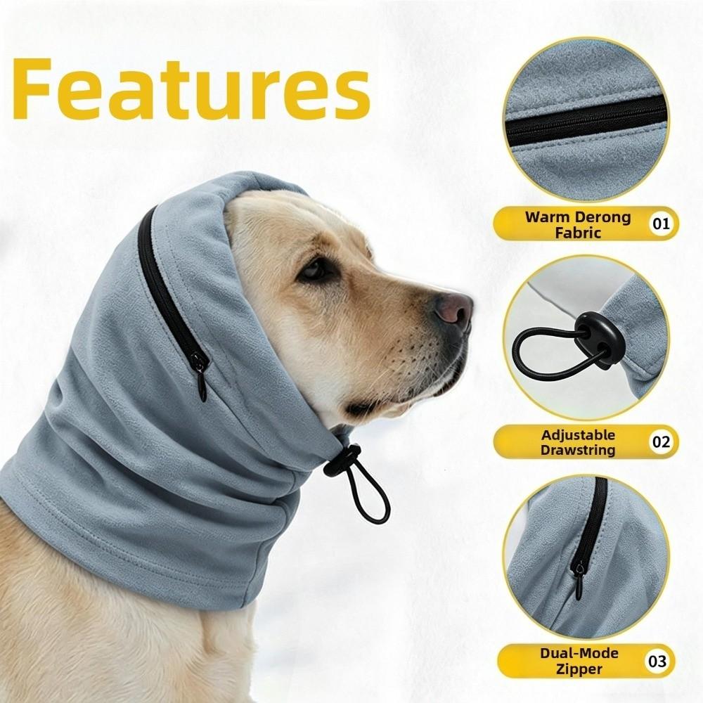 Anti-fright Dog Calming Earmuffs Adjustable Dog Ear Cover Dog Headband Dog Ear Muffs  Dog Walking