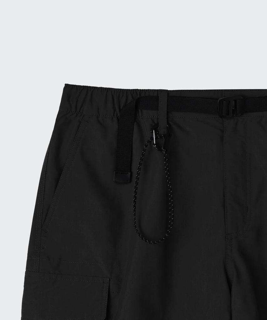 MUSINSA STANDARD [City Leisure] Np Belted Cargo Shorts [Black]