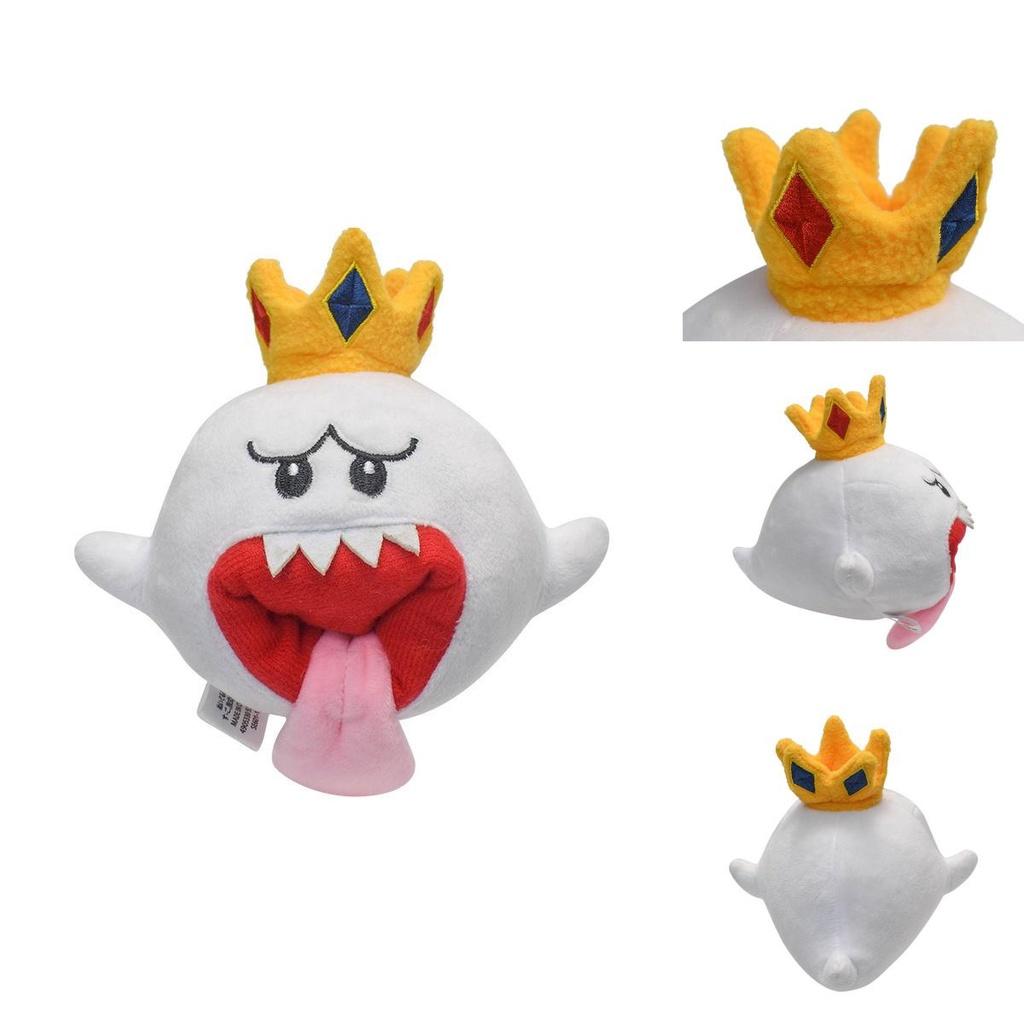 Cute 17cm Super Mario King Boo Plush Toy Stuffed Doll