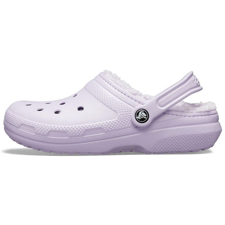 Crocs Unisex-Adult Classic Lined Clog Lavender Comfort Slip On 203591-5OP 37-38
