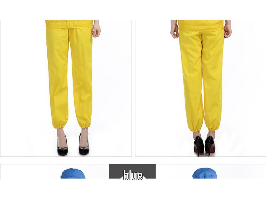 Six-Color All-Season Dustproof Workshop Workwear with Separable Zipper and Optional Logo