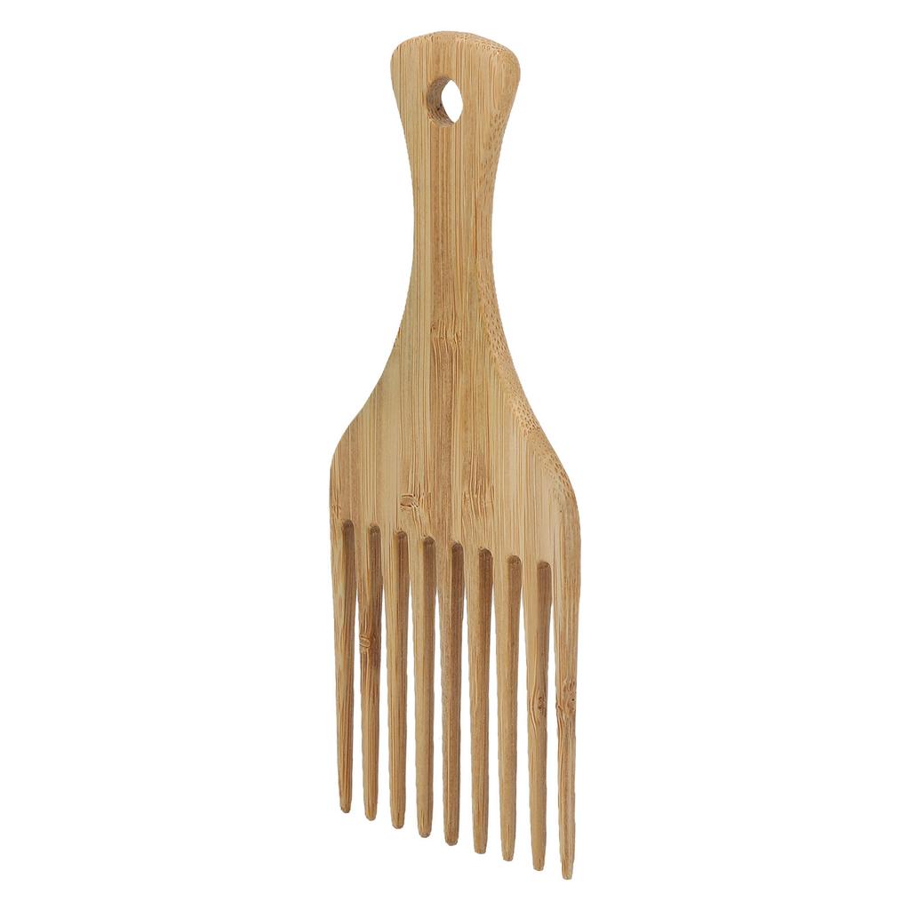 Afro Pick Lift Haarkamm Weitzinkig Kopfhautmassage Perücke Flechten Haarstyling Kamm für Salongebrauch